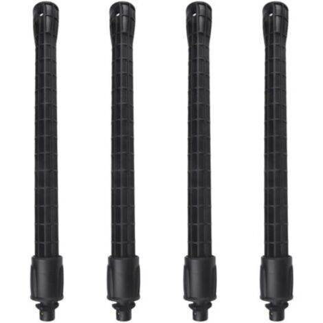 Aprilsunnyzone Lot de 4 rallonges de lance de pulvérisation pour Karcher pour PS20. K2. K3. K4. K5. accessoire de nettoyeur haute pression 4.3 x 44.5 cm