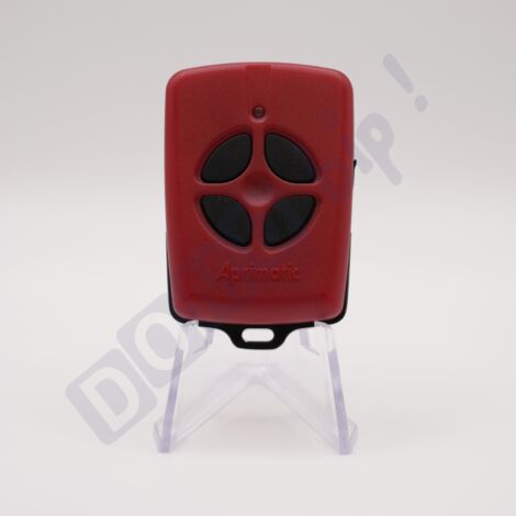 Aprimatic tm4 - télécommande à 4 boutons - fréquence 433,92 mhz - codage rolling code
