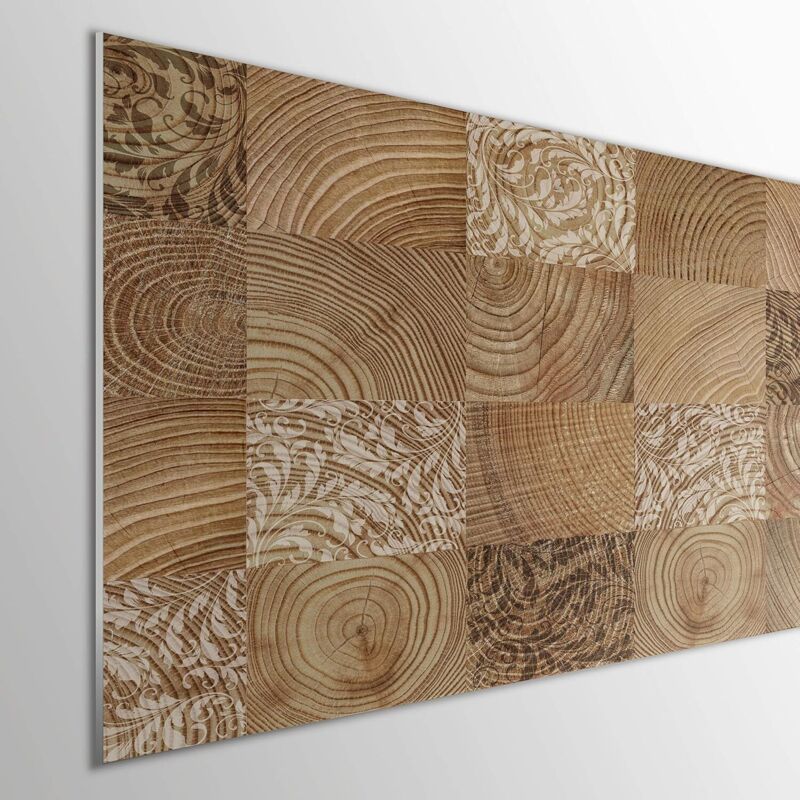 Aprint Décor tête de lit pvc lit 5mm décoratif économique. Modèle - Coffman - 150x60cm