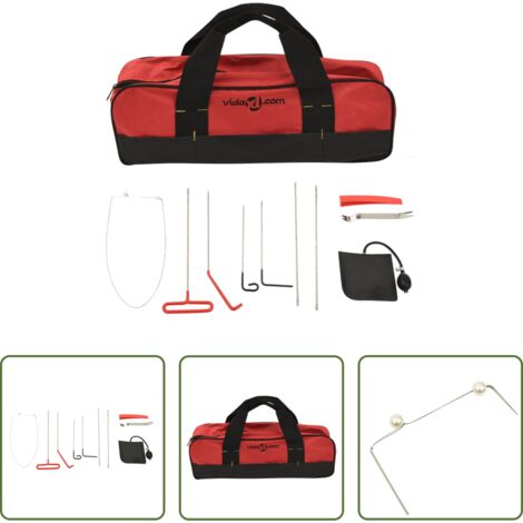 Aprire portiera auto -  Kit di Attrezzi per Apriporta Auto Universale 11 pezzi
