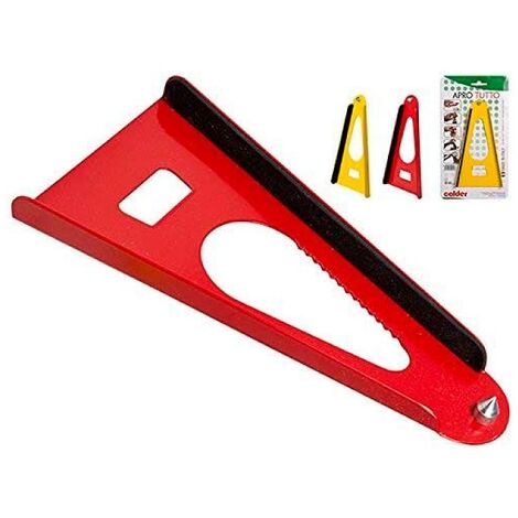 Pinza prendi teglia in acciaio inox e abs rosso cm 24 254328 - RGMania