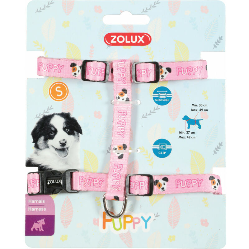 

Aprovecha el mascotte del cachorro. 13 mm. de 27 a 42 cm. de color rosa. para cachorros