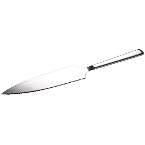 APS cake server Classic, server per torte, aiuto in cucina, aiuto in pasticceria, altamente lucidato, con un bordo seghettato, manico cavo dal profilo ergonomico, 5 x 22,5 cm, altezza 3 cm
