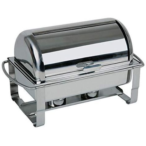 APS Caterer Pro scaldavivande in acciaio inox 18/10, capacità 9,00 litri, altezza 450 mm