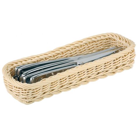 APS CF301 polipropilene cestino di vimini, 10 cm Lunghezza