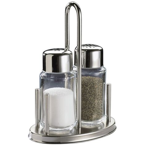 APS Classic ampolla per pepe, sale, altezza 160 mm, lunghezza 105 mm, larghezza 65 mm