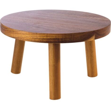 APS Element Buffetständer Akazienholz, Höhe: 150 mm, ø: 250 mm