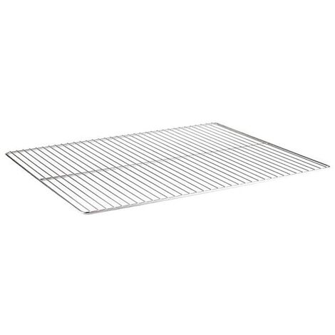 APS GN 2/1 vassoio da portata, scaffale da cucina, aiuto cucina, griglia da cucina, lucidato elettroliticamente, spessore filo 3mm, filo telaio 6mm, 65 x 53 cm, acciaio inossidabile 18/10, qualità ext