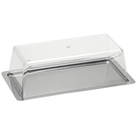 Aps Modelle Servierplatte aus Edelstahl 33 cm
