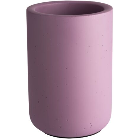 APS Refrigeratore per bottiglie Elemento in calcestruzzo – con fondo per mobili – per bottiglie da 0,7 – 1,5 litri – Ø 12/10 cm, altezza 19 cm, lavanda