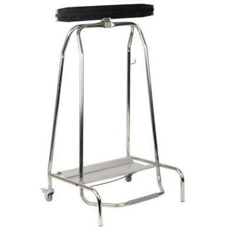 Aps - Müllsackständer 59 X 96 X 43 Cm (b X H X T) 120l Edelstahl Silber