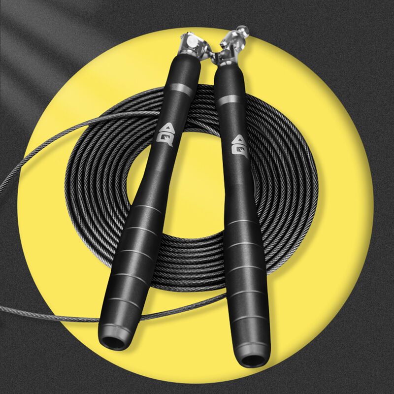 

Jump Rope Speed ​​Rope Saltar cuerda sin enredos con cable de rodamiento de bolas ajustable para salto de velocidad Ejercicio Fitness Mujeres Hombres