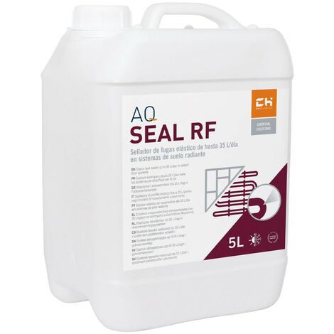 AQ SEAL RF - Sellador de Fugas Elástico para Sistemas de Suelo Radiante 5 Litros  Bricoprofesional
