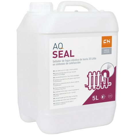 AQ SEAL - Sellador de Fugas en Sistemas de Calefacción 5 Litros  Bricoprofesional