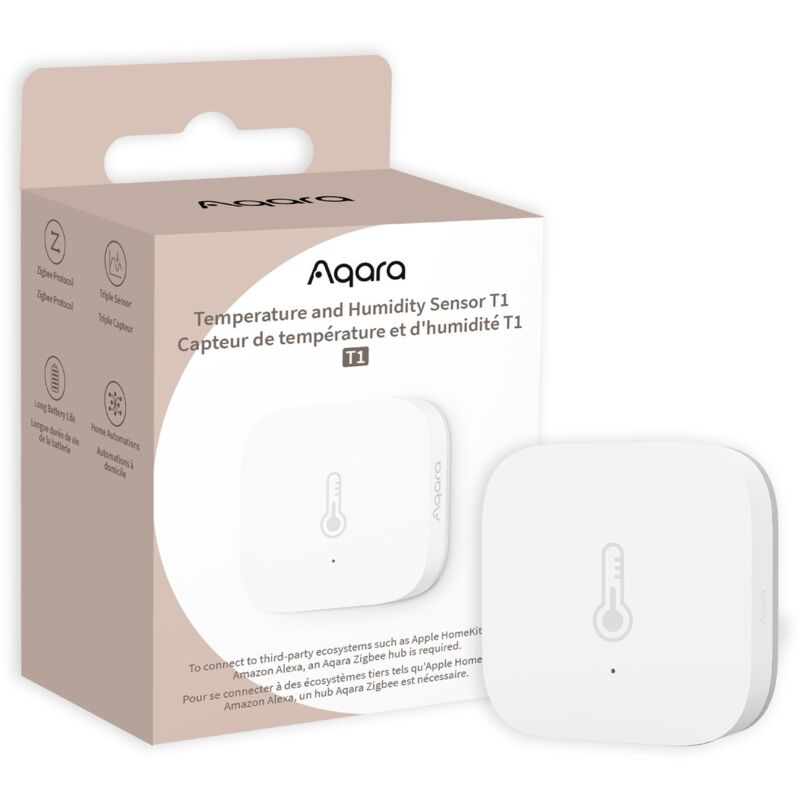 Aqara - Capteur de température et d'humidité t1 Capteur de température et d'humidité de , blanc, th-s02d