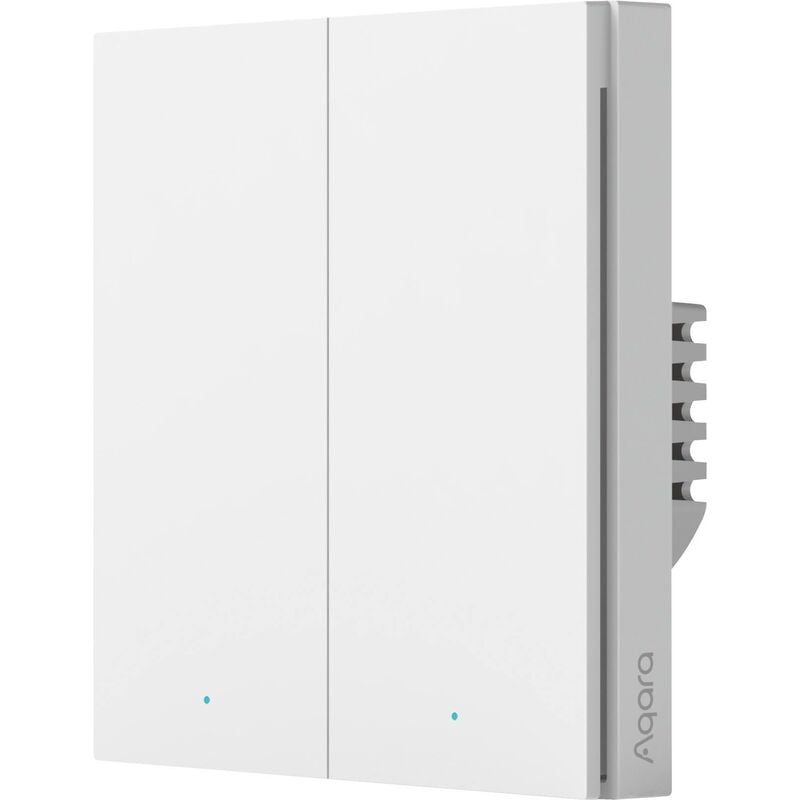 Aqara - Commutateur mural sans fil WS-EUK02 blanc Apple HomeKit W698732
