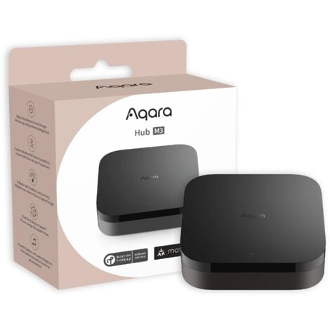 AQARA M3 Kit de Conectividad, Caja de Control de Automatización del Hogar Inteligente Zigbee Compatible con Alexa/Google Assistant/Apple Home