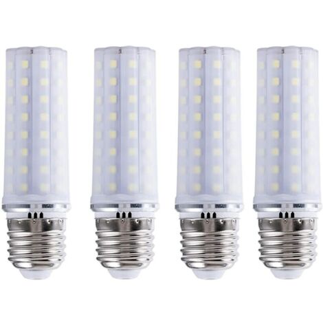AQIUO Ampoules LED E27 Maïs 15W Ampoules Bougie LED Blanc Froid 6000K Ampoule Candélabre LED 15 Watts pour Éclairage Suspendu à la Maison, Équivalent 150W, Base de Prise Moyenne E27, Non Dimmable, Aba