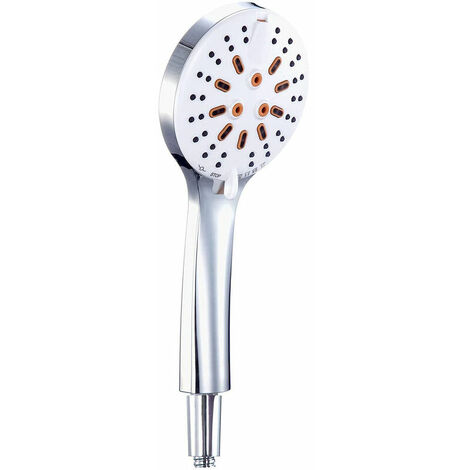 AQIUO Douche haute pression filtre anti-calcaire 7 modes, douche universelle à économie d'énergie