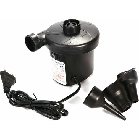 Electrique Gonfleur de pompe à air pour Matelas gonflable Hovercraft Pump  Noir