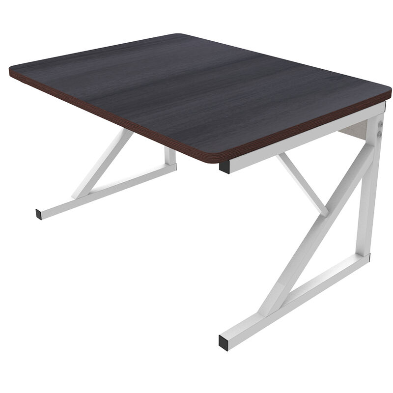 Tagère de cuisine / Support micro-ondes / Étagères micro-ondes / avec 1 étagères / Noir - Aqrau