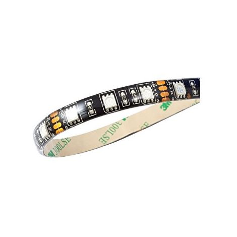 AQUA COMPUTER RGB-LED STRIP, IP65, SCHWARZ - 25CM 53193