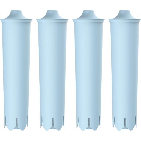 AQUA CREST Blue Water Filter Replacement for Jura Filter Cartridge Blue, Compatible with GIGA®, ENA®, ENA® Micro, IMPRESSA® Series, TÜV SÜD Certified (4 Pieces)