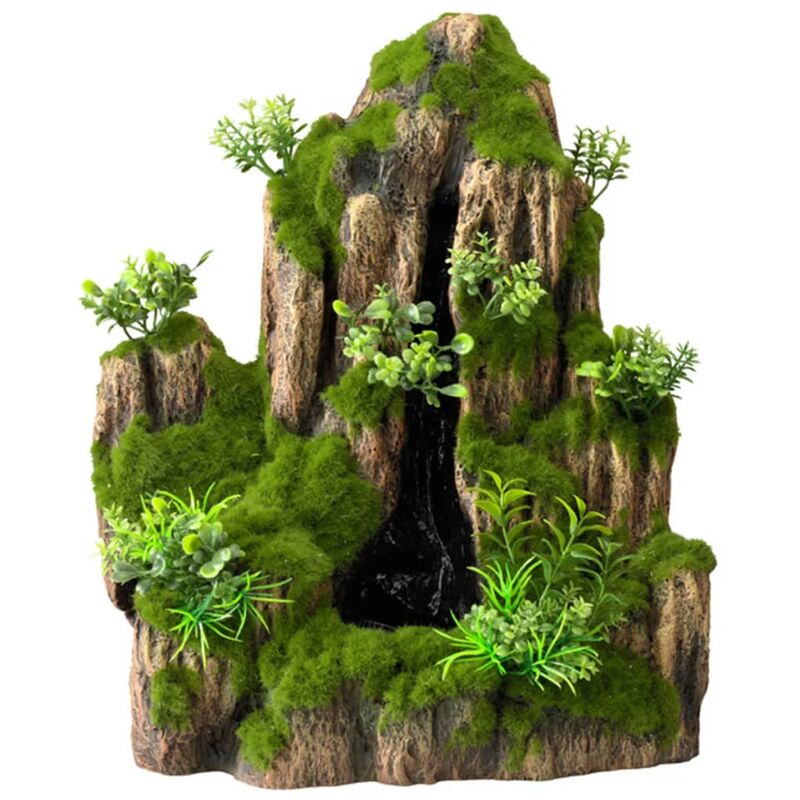

Cascada de acuario Moss Rock 1 salida pequeña 234/434963 - Verde - Aqua D'ella