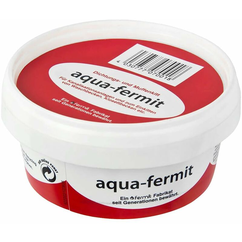 Aqua Fermit 7001 - Mastice per guarnizioni e manicotti, 250 g