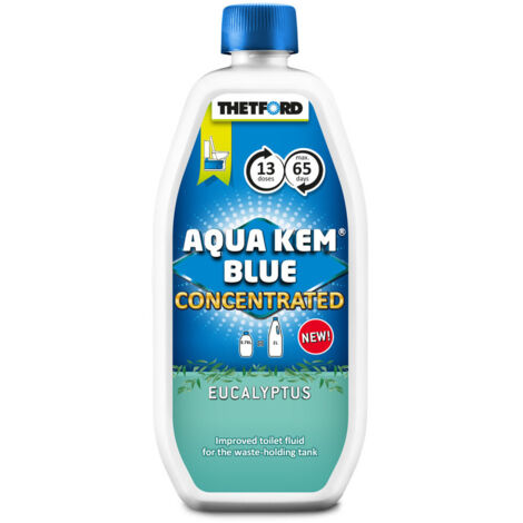 Aqua Kem Blue Eucaliptus Concentré 780ml  Additif sanitaire WC cassette - AQUA KEM