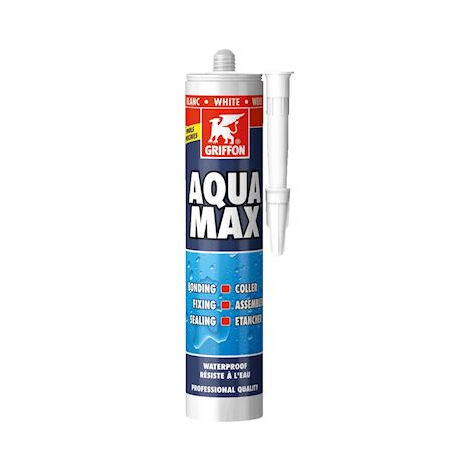 Aqua Max Special Pool Glue GRIFFON cartucho 425 gr Blanco - 6308214