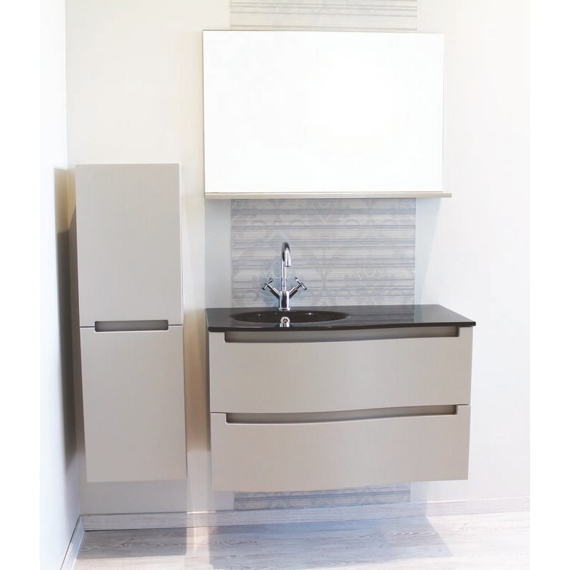 Ondee - Colonne suspendue italo taupe L30 x P35 x H110cm