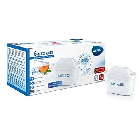 AQUA OPTIMA 'MINERVA PLUS' CARAFE FILTRANTE POUR RÉFRIGÉRATEUR + 5 CARTOUCHES DE 60 JOURS (10 MOIS DE FILTRATION DE L'EAU)