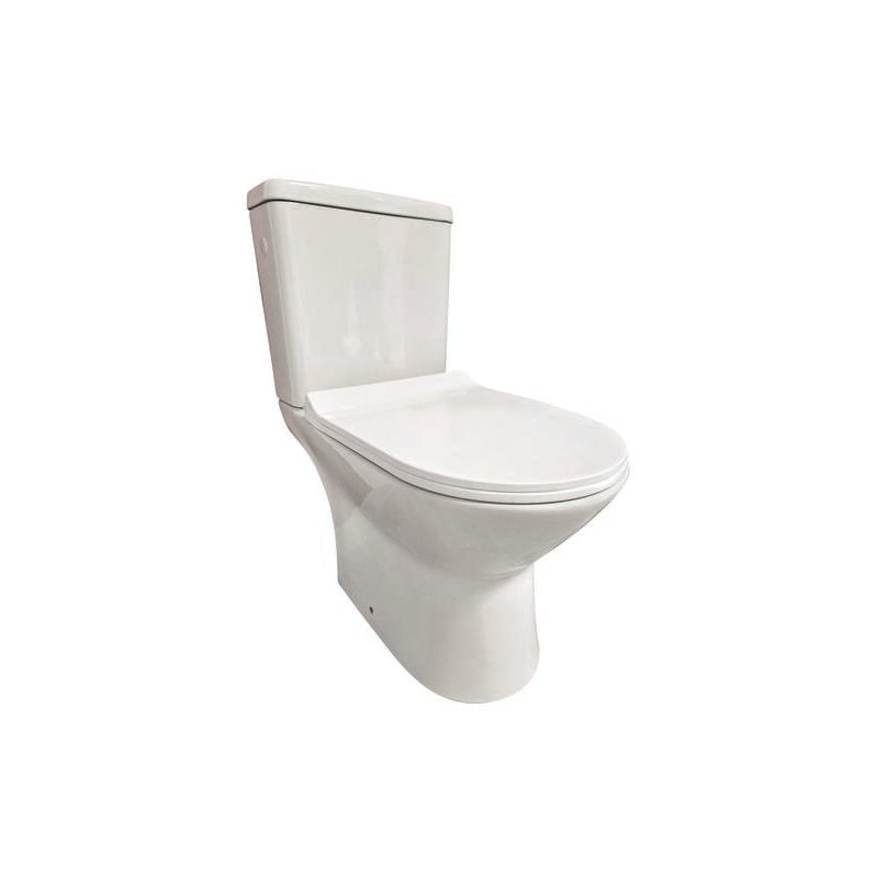 Pack wc Universel sans bride adi 2 - H77xl37xP63,5cm - Céramique blanche