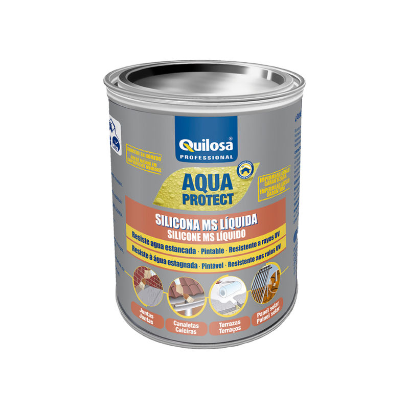 

Silicona MS liquida 5Kg Terracota - Quilosa