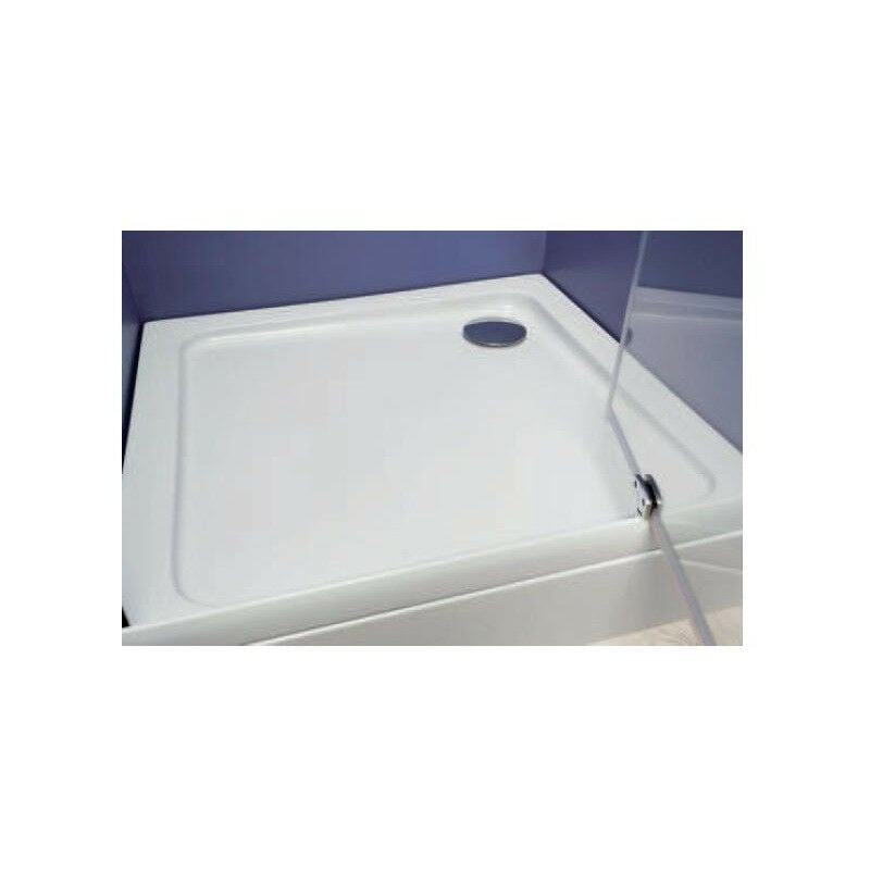 Ondée - Receveur de douche acrylique haut à poser carré 80x80x13,7cm - ACRYL80x80