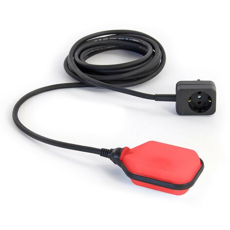 Aqua Stop Interruptor flotante para estanques cable de 5m protector bombeo en vacío