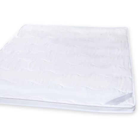 aqua-textil Ambiente Materasso Sottile Microfibra 140 x 200 cm