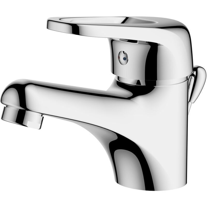

Mezclador del fregadero AquaVive - Grande-facturado Holanda Chrome - chrome