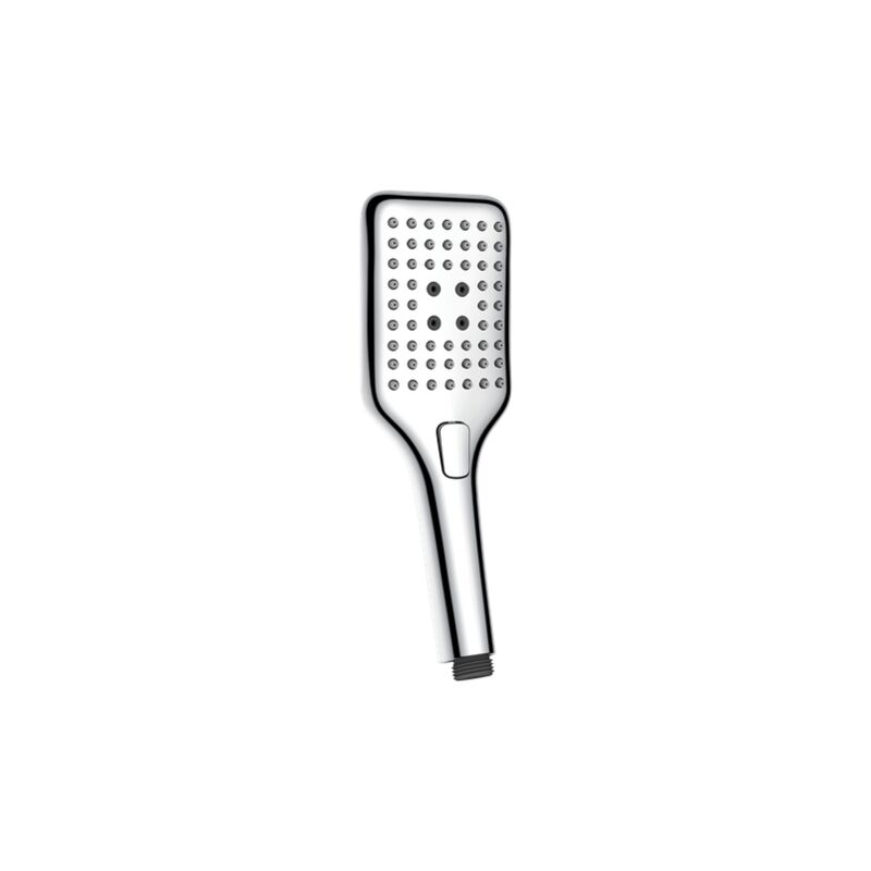 

Ducha de mano, Aquavive Tadone - cabezal de ducha con 3 opciones de chorro de agua - Diseño moderno - Universal - Chrome - Metal chrome