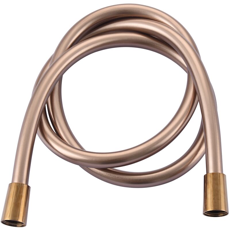 

AquaVive flexible de la ducha - oro rosa 150cm PVC - Gold