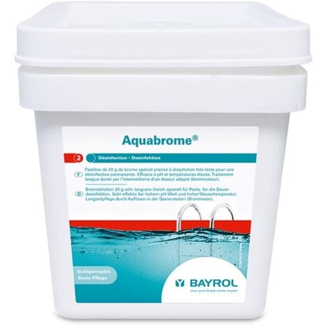 brome lent pastille 5kg - aquabrome - bayrol