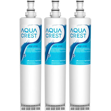 Aquacrest 4396508 Fridge Water Filter, Compatible with Whirlpool® 4396508 4396510 Maytag® KitchenAid® SBS002, SBS003, SBS004, SBS200, S20BRS, EDR5RXD1