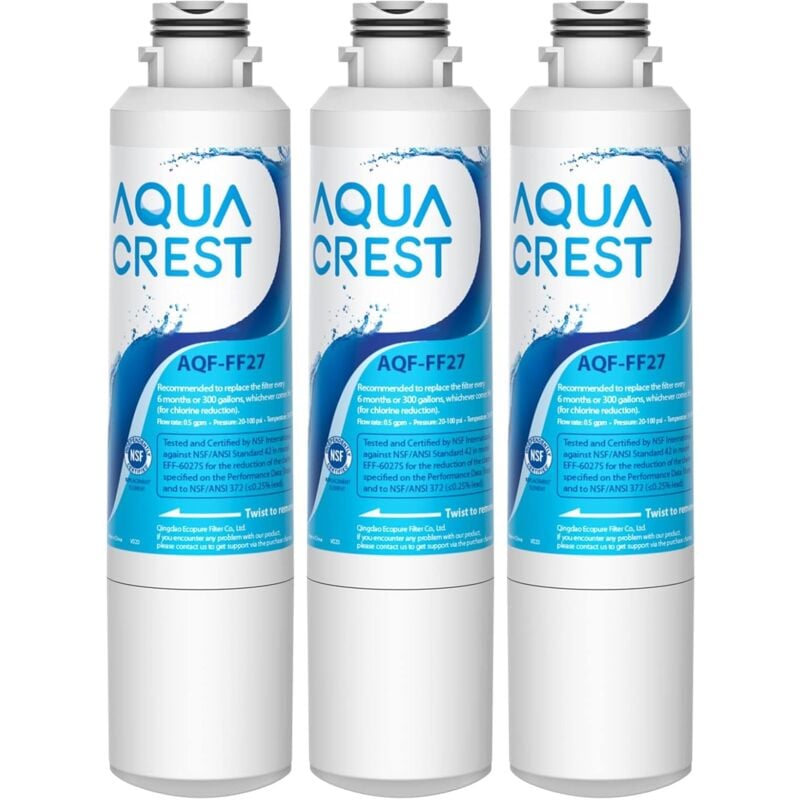 Aqua Crest - DA29-00020B Filtre à Eau pour Réfrigérateur, Compatible avec Samsung® DA29-00020B, haf-cin exp DA29-00020A DA29-00019A DA97-08006