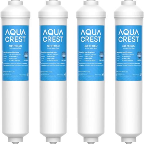 AQUA CREST AQUACREST DA29-10105J Filtre à Eau pour Réfrigérateur Remplacement pour Samsung® DA29-10105J HAFEX/EXP, DA2010CB DA99-02131B, Filtre à Eau en Ligne pour LG Samsung®Side by Side (4)