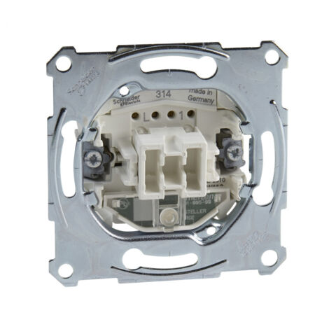 Aquadesign - méca. va-et-vient - 10AX/250Vca - lumineux témoin - conn. rapide (MTN3106-0000)