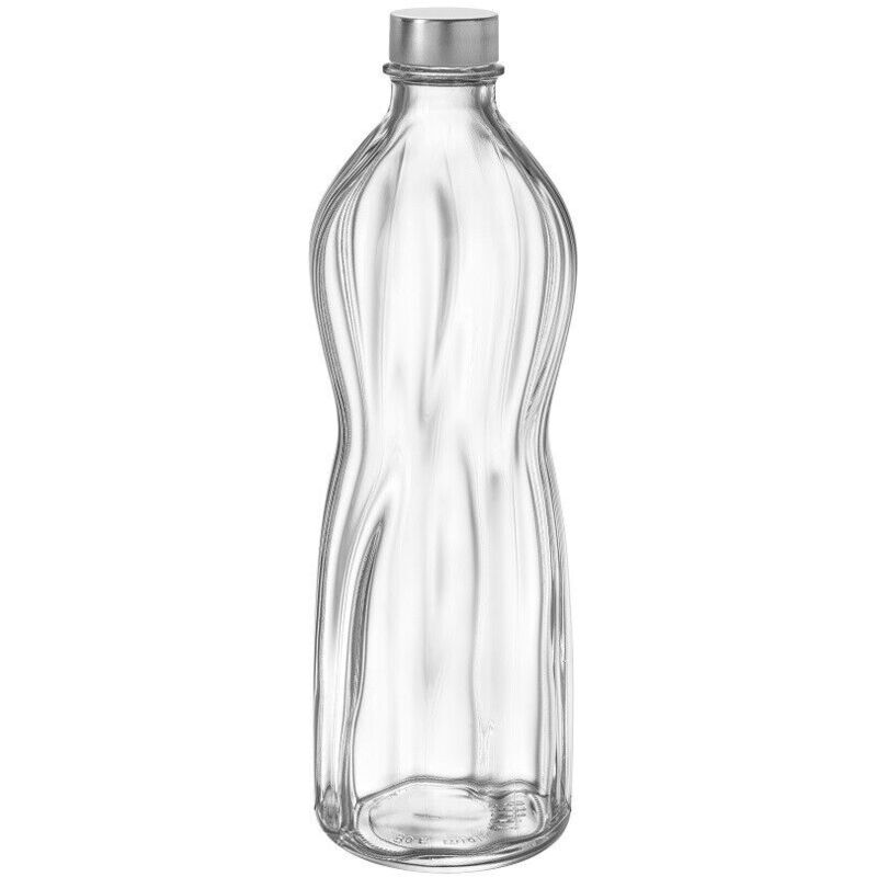 Bormioli 1-LITER-AQUA-GLASFLASCHE