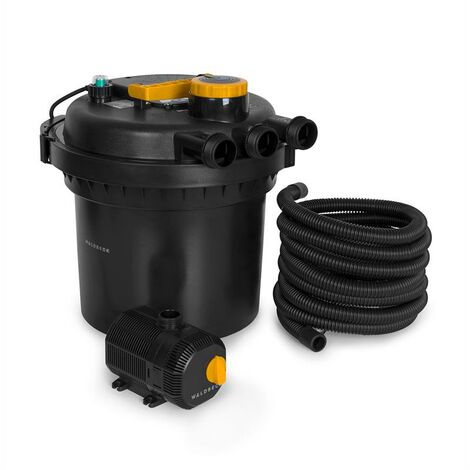 Aquaklar Set de filtration à pression Clarificateur UV-C 11W Débit 2300
