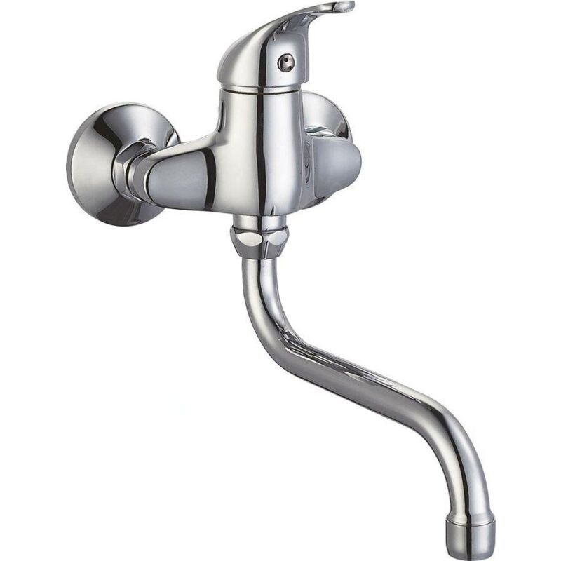 Aqualine - 50 - Mitigeur d'évier, entraxe 100 mm, chrome 52132