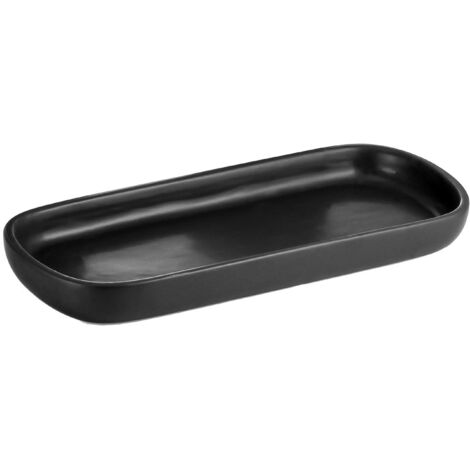 Aqualine Accesorios - Jabonera Nero, negro 08141
